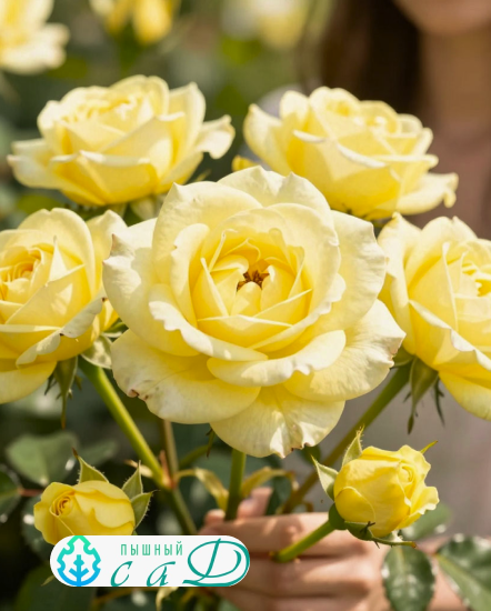 Роза "ЛИМОНА"